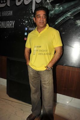 Kamal Haasan, Pooja Kumar, Andrea Jeremiah at film 'VISHWAROOP' press meet