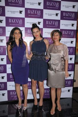Kangana Ranaut, Sarah Jane Dias, Hazel Keech, Poorna Jagannathan, Evelyn Sharma at Harper's Bazaar new season launch party