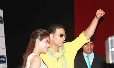Khiladi 786 promotions in Indore