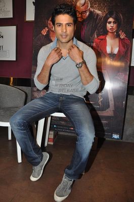 Rajeev Khandelwal and Tena Desae at Cafe Coffee Day promoting film 'TABLE NO. 21'