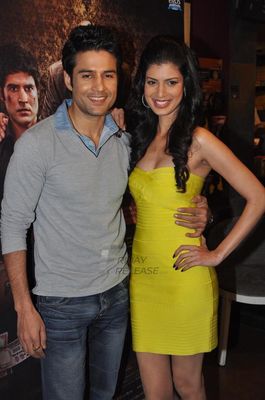 Rajeev Khandelwal and Tena Desae at Cafe Coffee Day promoting film \'TABLE NO. 21\'