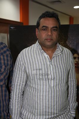 Rajeev Khandelwal, Tena Desai, Paresh Rawal at film 'TABLE NO.21' music launch at 91.1 FM Radio City Studios
