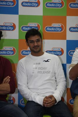 Rajeev Khandelwal, Tena Desai, Paresh Rawal at film 'TABLE NO.21' music launch at 91.1 FM Radio City Studios