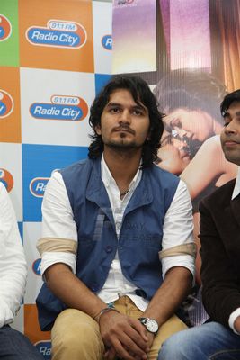 Rajeev Khandelwal, Tena Desai, Paresh Rawal at film 'TABLE NO.21' music launch at 91.1 FM Radio City Studios