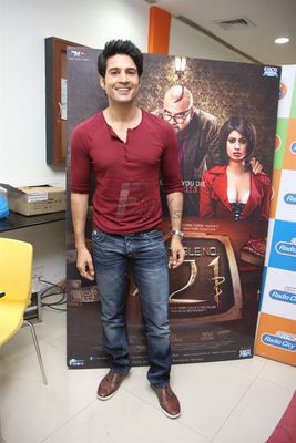 Rajeev Khandelwal, Tena Desai, Paresh Rawal at film 'TABLE NO.21' music launch at 91.1 FM Radio City Studios