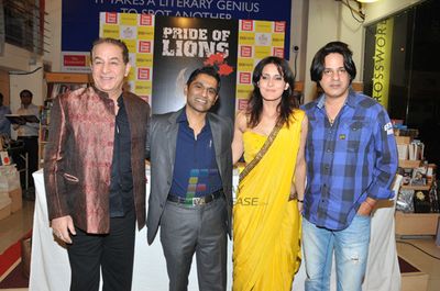 Vivek Oberoi and Tulip Joshi at launch of book PRIDE OF LIONS by Captain Vinod Shankar Nair