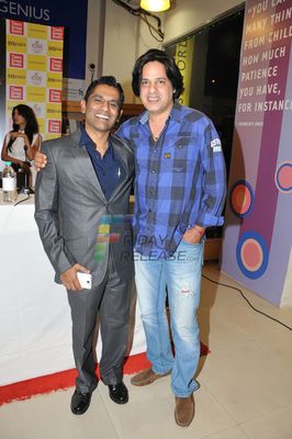Vivek Oberoi and Tulip Joshi at launch of book PRIDE OF LIONS by Captain Vinod Shankar Nair