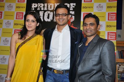 Vivek Oberoi and Tulip Joshi at launch of book PRIDE OF LIONS by Captain Vinod Shankar Nair