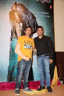Actors Aditya Roy Kapur & Shraddha Kapoor at the first look launch of 'AASHIQUI 2'