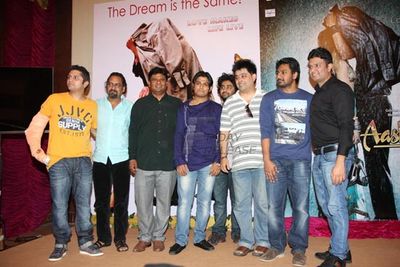Actors Aditya Roy Kapur & Shraddha Kapoor at the first look launch of 'AASHIQUI 2'