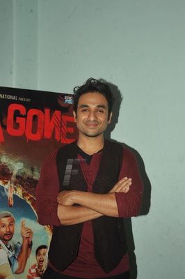 Actors from the film 'Go Goa Gone' at their films promotion event