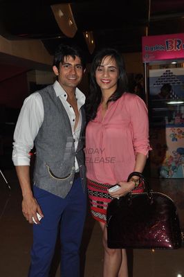 B-town personas at the premiere of sci-fi 'Shree'