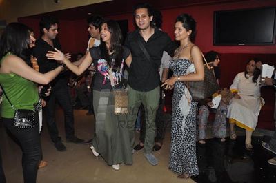 B-town personas at the premiere of sci-fi 'Shree'