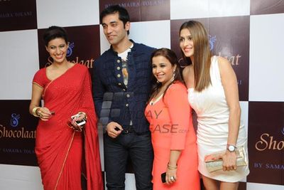 Bolly Celebs at launch of Samaira Tolani's chocolate boutique SHOCOLAAT