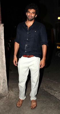 Emraan Hashmi, Aditya Roy Kapur, Shraddha Kapoor at film 'Aashiqui 2' special screening