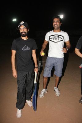Music maestros of the Bollywood at Kailash Kher's initiative friendly cricket match