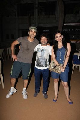 Music maestros of the Bollywood at Kailash Kher's initiative friendly cricket match