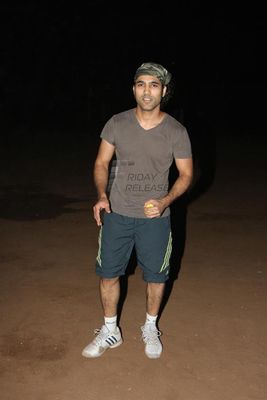 Music maestros of the Bollywood at Kailash Kher's initiative friendly cricket match