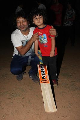Music maestros of the Bollywood at Kailash Kher's initiative friendly cricket match