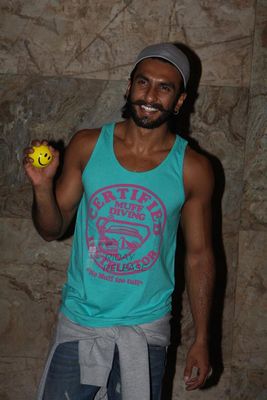 Sonam Kapoor, Ranveer Singh, Varun Dhawan, Kalki, Randeep Hooda, Vinit Kumar at the special screening of film Bombay Talkies