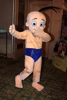 The Press conference of animated film 'Chota Bheem and Throne of Baali'