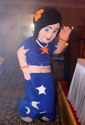 The Press conference of animated film 'Chota Bheem and Throne of Baali'