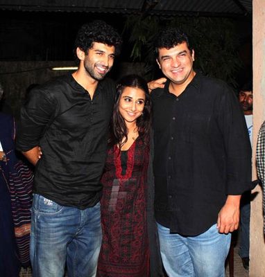 Versatile actress Vidya Balan at the special screening of \'Aashiqui 2\'.