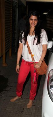Versatile actress Vidya Balan at the special screening of 'Aashiqui 2'.
