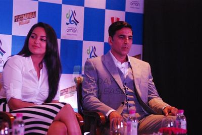 Akshay Kumar & Sonakshi Sinha launch Oman Tourism Campaign in association with Once Upon Ay Time in Mumbai Dobaara