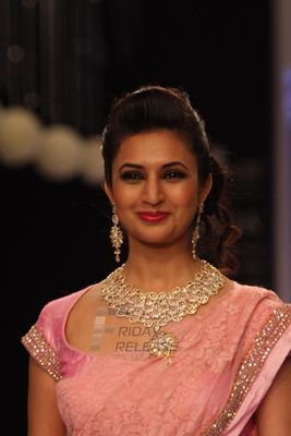 TV Celebs walk the ramp for Gitanjali Gems at IIJW 2013