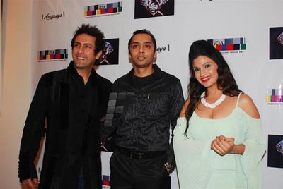 Anjana Sukhani, Sagarika Ghatge, Anita Hassanandani at the Amanaya Art & Jewellery Fashion Show