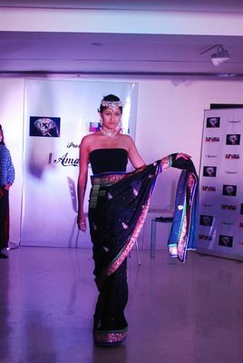 Anjana Sukhani, Sagarika Ghatge, Anita Hassanandani at the Amanaya Art & Jewellery Fashion Show