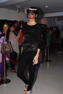Anjana Sukhani, Sagarika Ghatge, Anita Hassanandani at the Amanaya Art & Jewellery Fashion Show
