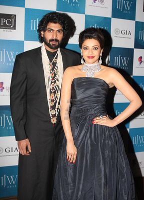 Rana Daggubati, Kajal Aggarwal, Taapsee Pannu walk the ramp displaying Moni Agarwal collection