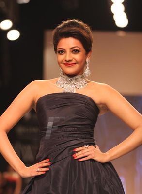 Rana Daggubati, Kajal Aggarwal, Taapsee Pannu walk the ramp displaying Moni Agarwal collection
