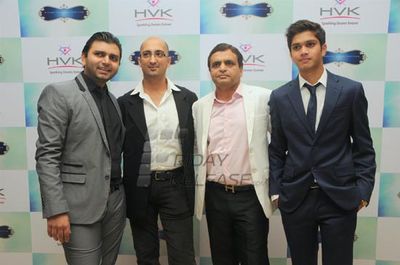 Genelia D'Souza, Zayed Khan, Pooja Mishra, Aryan Vaid at HVK Jewels Fashion Show