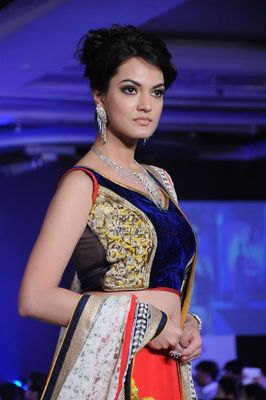 Genelia D'Souza, Zayed Khan, Pooja Mishra, Aryan Vaid at HVK Jewels Fashion Show