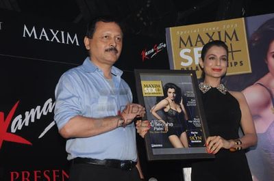 Amisha Patel launches special issue of Maxim Magazine at Tryst Lounge