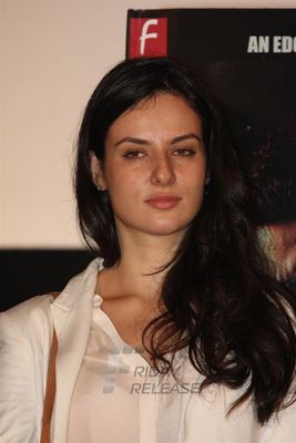 Randeep Hooda & Elena Kazan at film JOHN DAY press meet