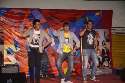 Starcast of 'GRAND MASTI' promote the film at the 'Malhar Festival 2013'