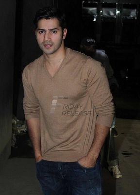 John Abraham, Nargis Fakhri, Varun Dhawan at film 'MADRAS CAFE' special screening