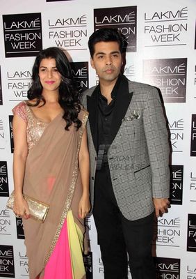 Bollywood Celebrities at Manish Malhotra's Fashion Show at LFW 2013