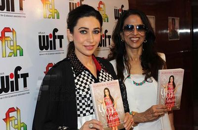 Karisma Kapoor & National Award winner Usha Jadhav at the launch of Red Dot Film Festival