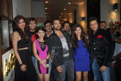 Film 'Grand Masti' music launch at R City Mall