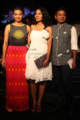 Bolly Celebs at Designer Anita Dongre's show at the LFW Winter Festive 2013