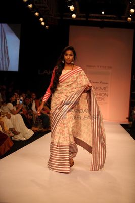 Shriya Saran, Smithaa, Prahlad Kakkar walk the ramp at LFW Winter Festive 2013