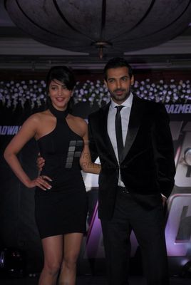 John Abraham, Shruti Haasan, Nana Patekar, Anil Kapoor at film 'WELCOME BACK' launch