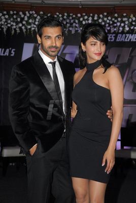 John Abraham, Shruti Haasan, Nana Patekar, Anil Kapoor at film 'WELCOME BACK' launch