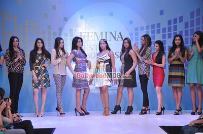 Mona Singh walks the ramp during the launch of Tangerine Home Couture