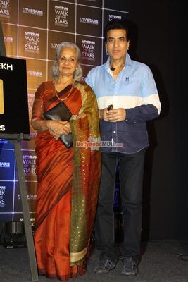 Bolly Celebs at unveiling of Asha Parekh's hand imprint launch